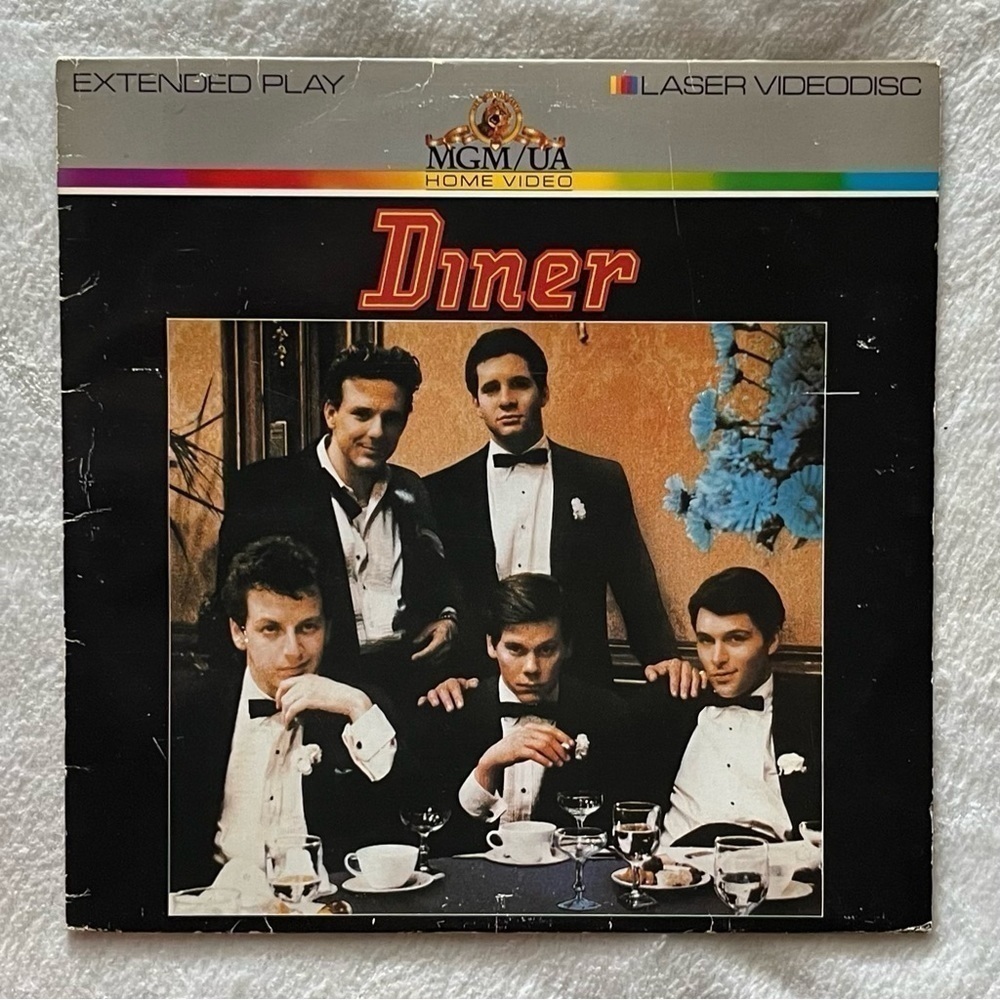 Diner 1982 Vintage Laser Videodisc